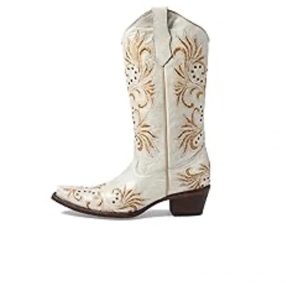 Corral Circle G Western Boots with Embroidered Design,size 7.5 - Picture 9 of 11